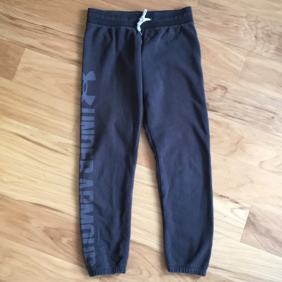 Under Armour Pants - Under Armour Black/Grey Sweats SM